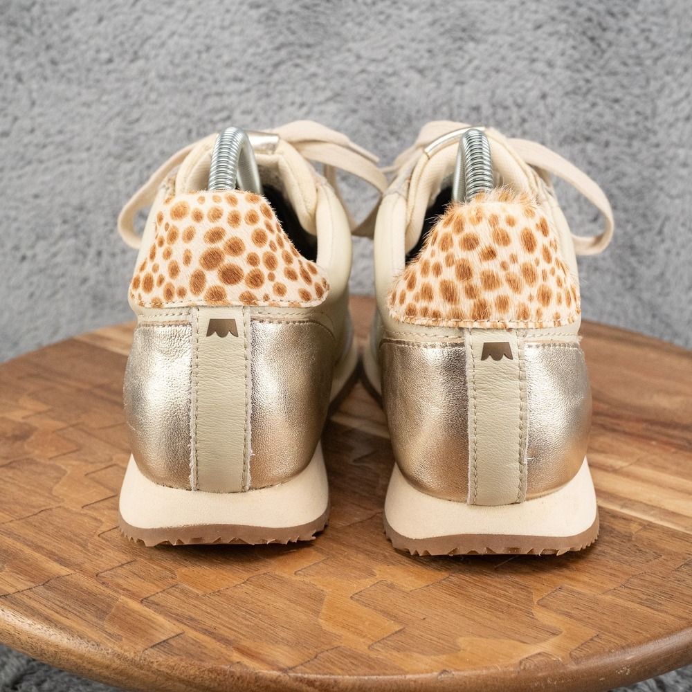 BIRDIES The Roadrunner LOW-TOP RETRO SNEAKERS in Dune Women's Size 9.5 Shoes - Picture 5 of 9